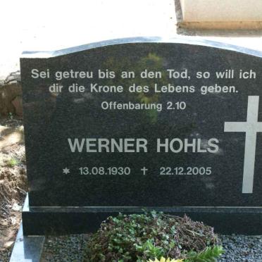 HOHLS Werner 1930-2005