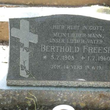 FREESE Berthold 1908-1960
