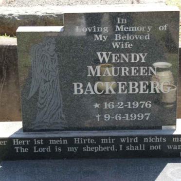 BACKEBERG Wendy Maureen 1976-1997