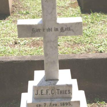 THIES J.E.F.C. 1895-1898