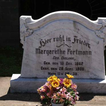 FORTMANN Margarethe nee GIELINK 1862-1908