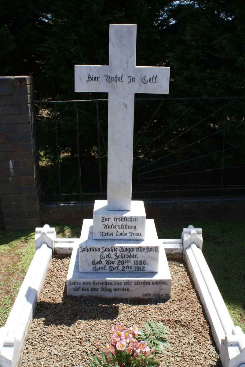 KOCH Johanna Sophie Margarethe nee SCHRODER 1886-1912