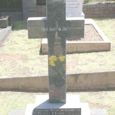 MUHL Meta nee PETERS 1900-1994