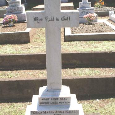 KAISER Frieda Maria Anna nee THIES 1888-1944