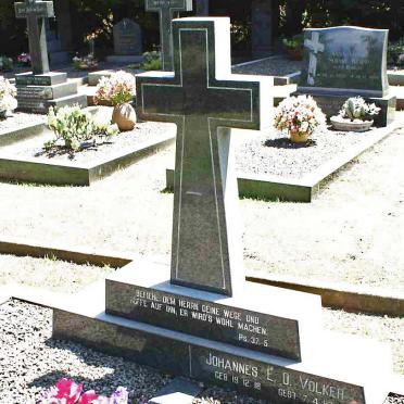 VOLKER Johannes E.O. 1918-1993