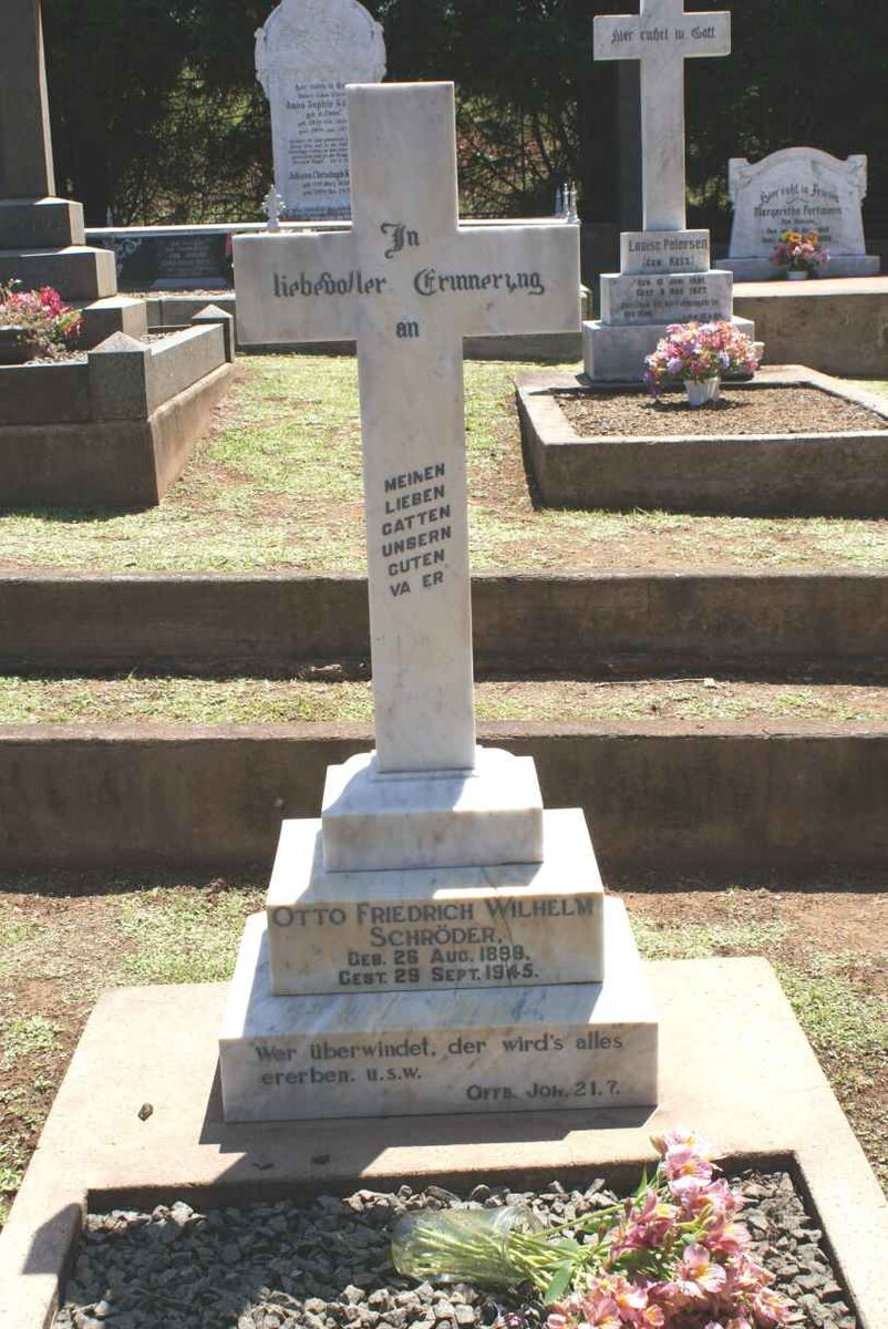 SCHRODER Otto Friedrich Wilhelm 1888-1945