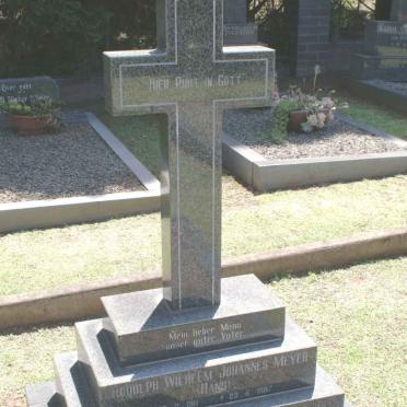 MEYER Rudolph Wilhelm Johannes 1911-1987