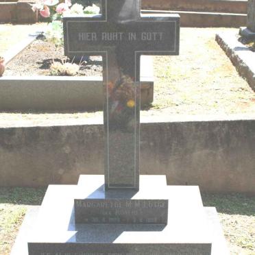 LOTGE Margarethe M.M. nee KOKOT ?-1995