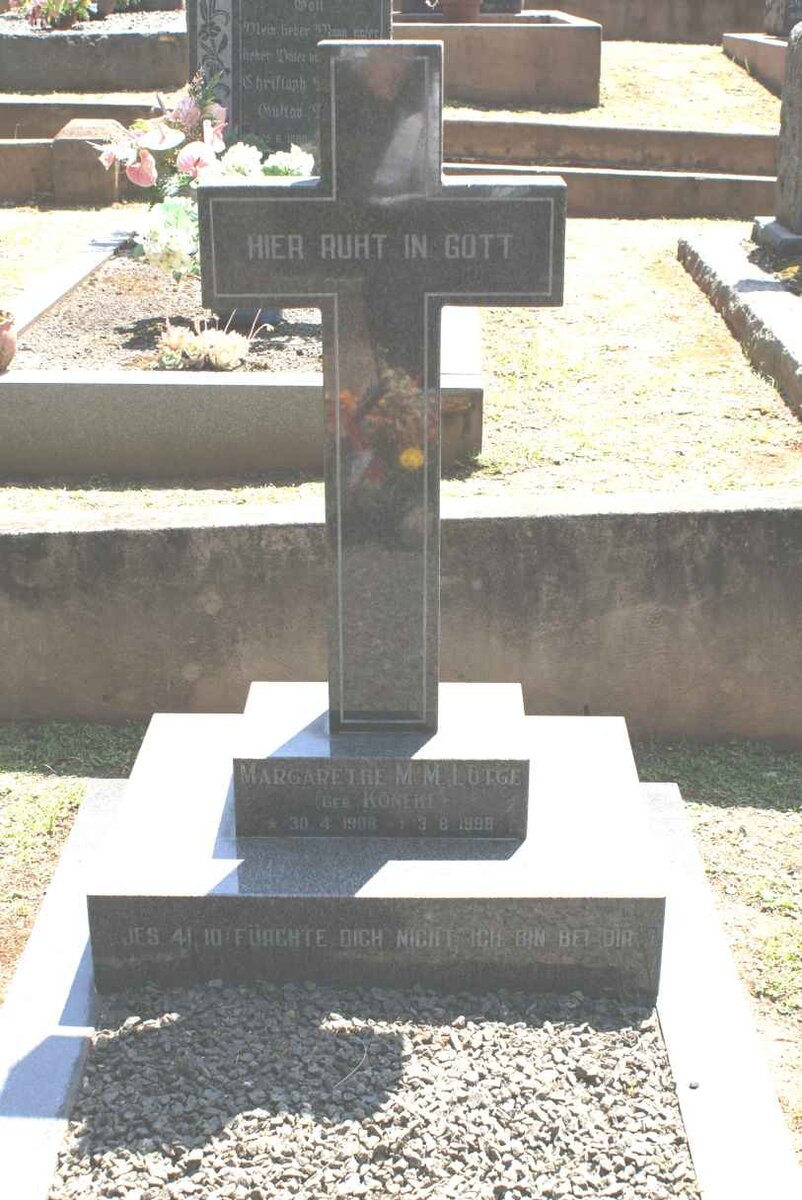 LOTGE Margarethe M.M. nee KOKOT ?-1995