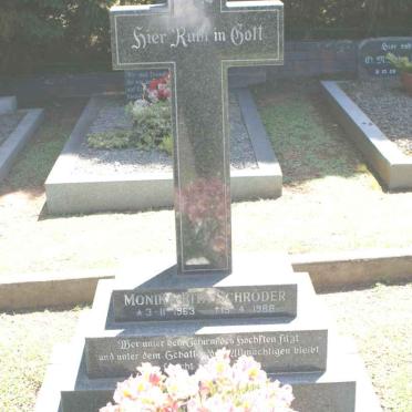 SCHRODER Monika Rita 1963-1988