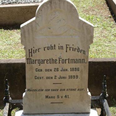 FORTMANN Margarethe 1896-1899