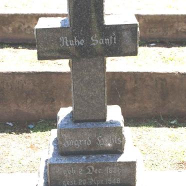 HOHLS Ingrid 1931-1948