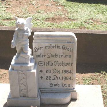 ROHWER Stella 1964-1964