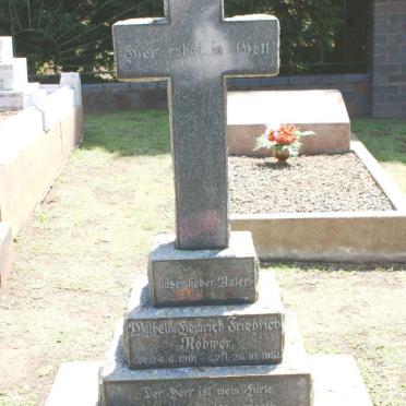 ROBWER Wilhelm Heinrich Friedrich 1901-1951