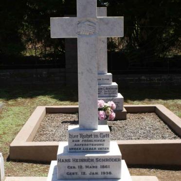 SCHRODER Hans Heinrich 1861-1938