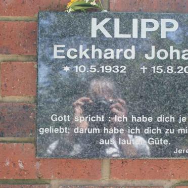 KLIPP Eckhard Johann 1932-2008