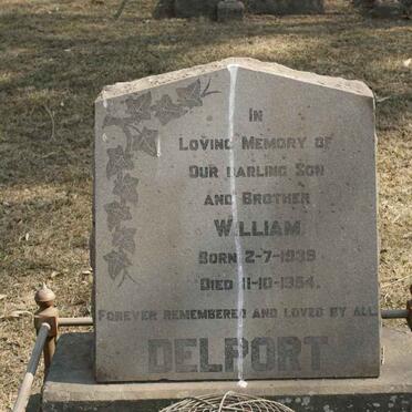 DELPORT William 1935-1954