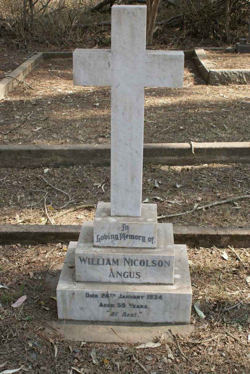 ANGUS William Nicolson -1934