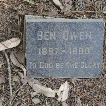 OWEN Ben 1897-1880