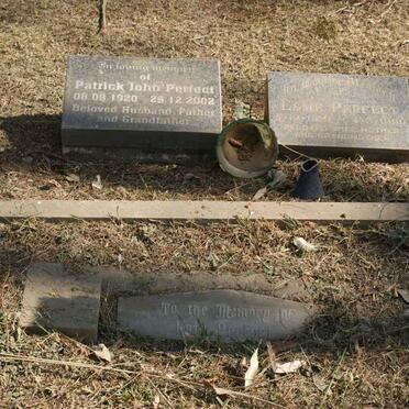 PERFECT Patrick John 1920-2002 :: PERFECT Esme 1919-1990 :: PERFECT Kate