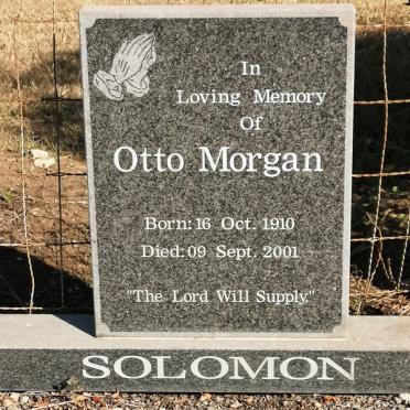 SOLOMON Otto Morgan 1910-2001
