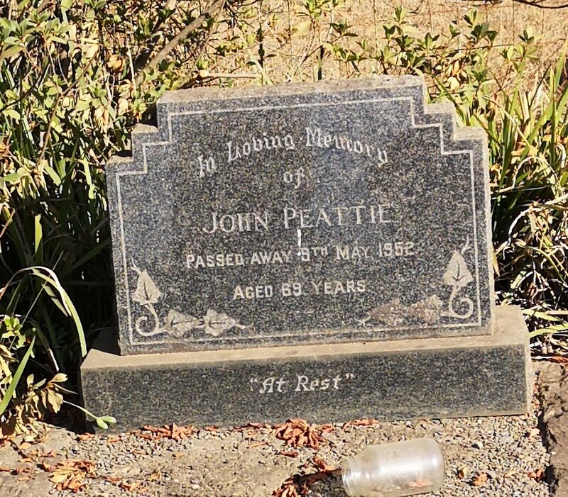 PEATTIE John   -1952