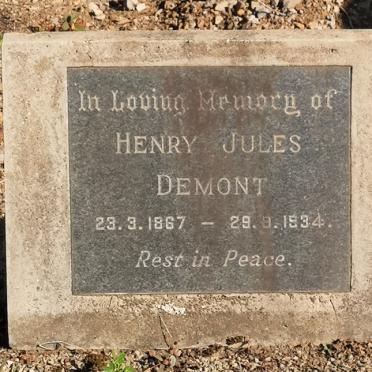 DEMONT Henry Jules 1867-1934
