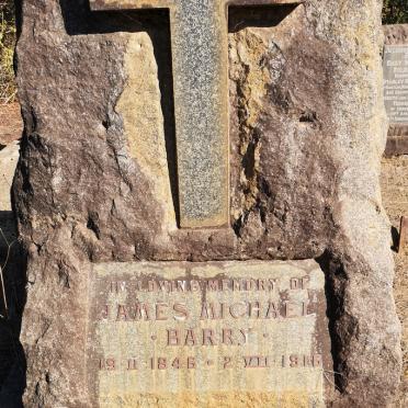 BARRY James Michael 1846-1916