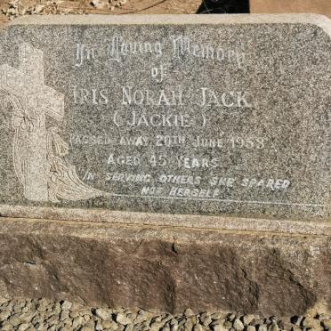 JACK Iris Norah -1958