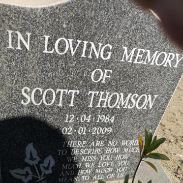 THOMSON Scott 1984-2009