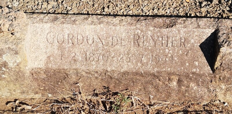 REYHER Gordon, de 1870-1954