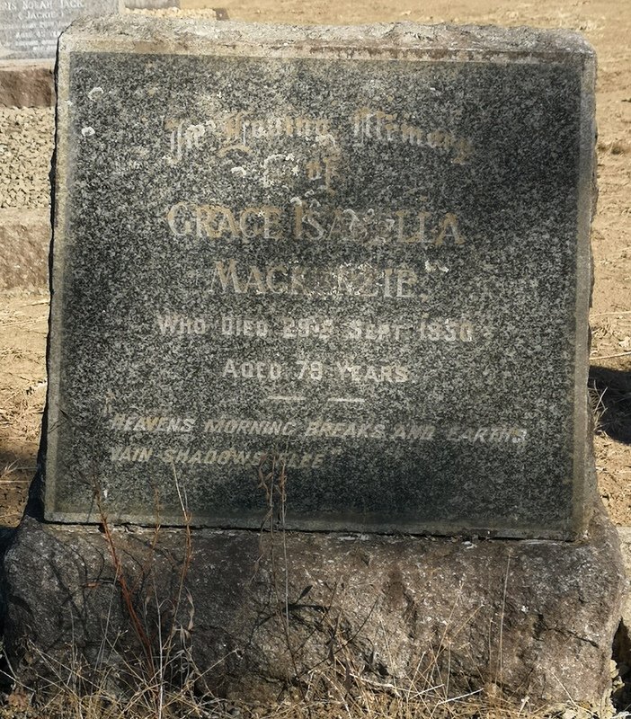 MACKENZIE Grace Isabella -1950