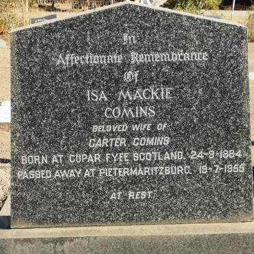 COMINS Isa Mackie 1884-1955