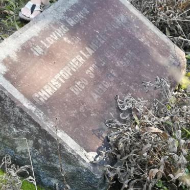 COMINS Christopher Lambert -1944