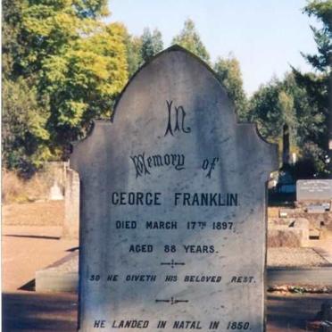 FRANKLIN George -1897