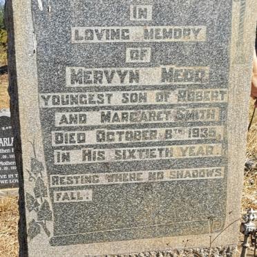 SMITH Mervyn Medd -1935