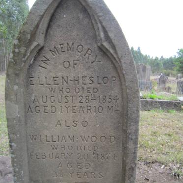 WOOD William -1874 :: HESLOP Ellen -1854