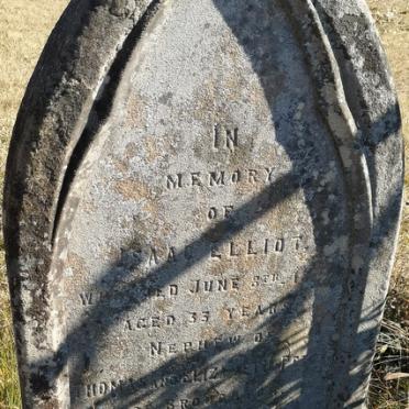 ELLIOT Isaac  -1885