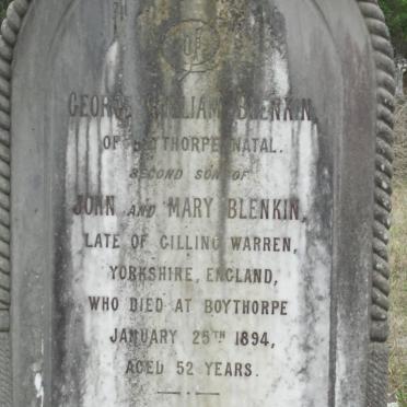 BLENKIN George William -1894