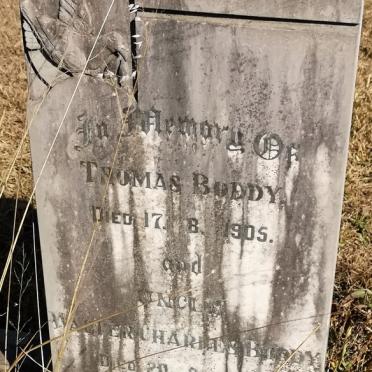 BODDY Thomas  -1905 :: BODDY Walter Charles -1927