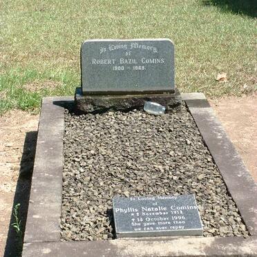 COMINS Robert Bazil 1900-1965 &amp; Phyllis Natalie 1912-1996