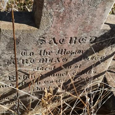 COATES Jeremiah White  -1865