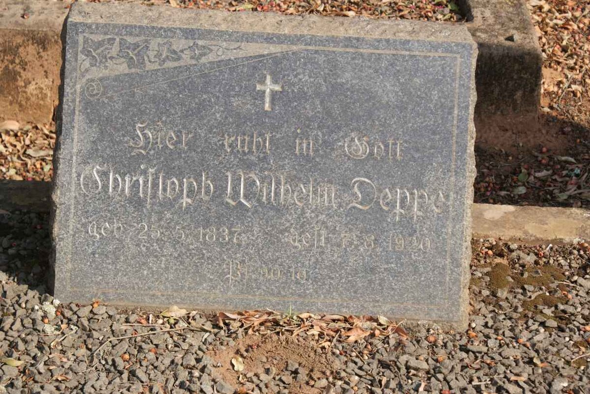 DEPPE Christoph Wilhelm 1837-1920