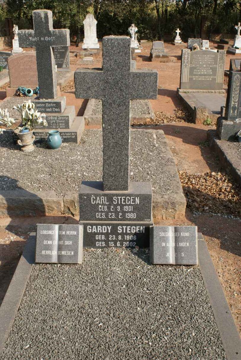 STEGEN Carl 1901-1980 &amp; Gardy 1906-2002