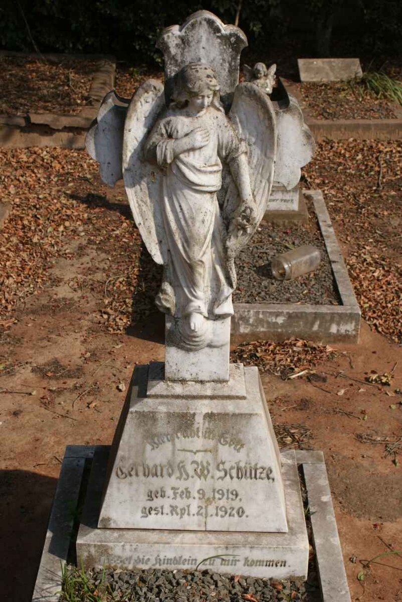 SCHUTZE Gerhard H.W. 1919-1920