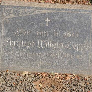 DEPPE Christoph Wilhelm 1837-1920