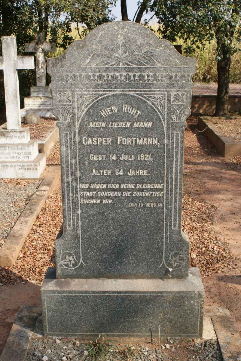 FORTMANN Casper -1921