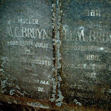 BRUYNS Hendrik Izak Meyer 1860-1917 &amp; Maria Magdalena Catharina VERMAAK  1873-1946