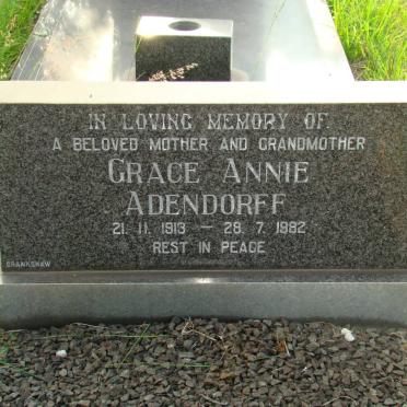ADENDORFF Grace Annie 1913-1982