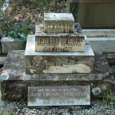 ANDERTON Arthur Coldthorp -1926 &amp; Anne Lindsay KING -1958